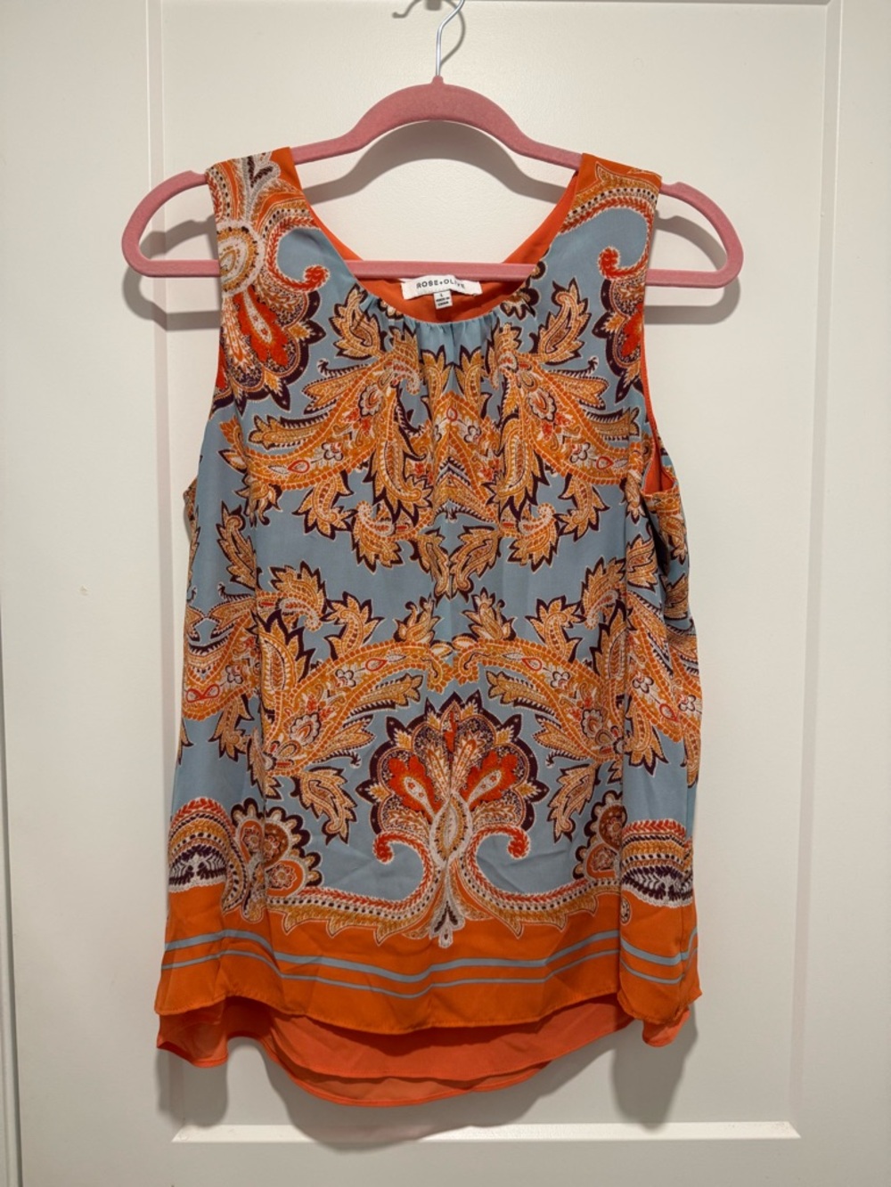 Rose & Olive Ladies Sleeveless Top
